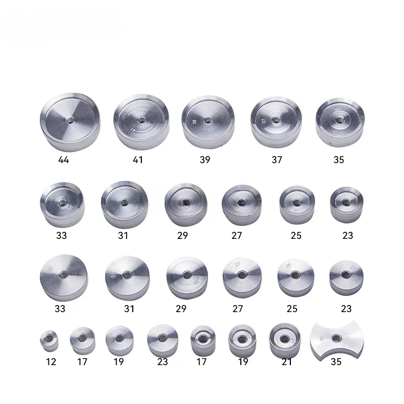 Horloge Reparatie Tool, Horloge Capping Machine, Aluminium Mal, 25 Sets, Manometer Capping Machine Mal
