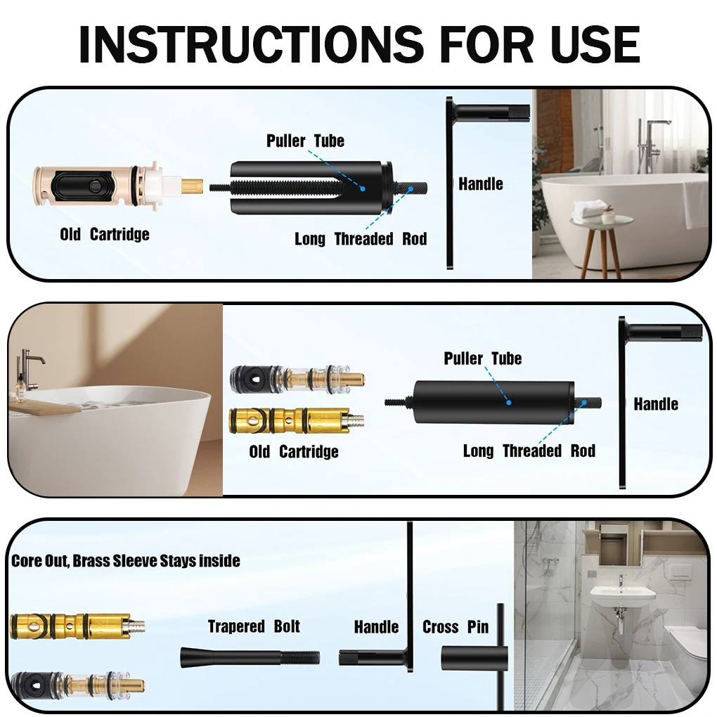 Easy Cartridge Puller Tool Rust-Resistant And Long-Lasting For Cartridge Removal Tool A