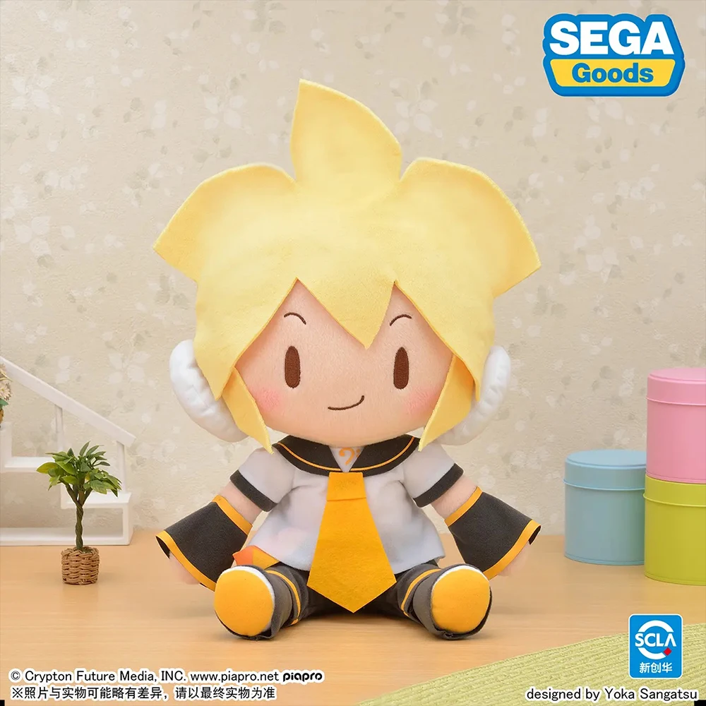 

В наличии SEGA VOCALOID Kagamine Len Kagamine Rin мультяшная плюшевая кукла аниме периферийные устройства кукла подушка коллекционные игрушки каваи подарок