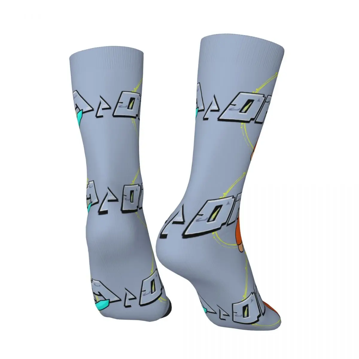 Hip Hop Retro With Diamond Sword Crazy Men's compression Socks Unisex Dream SMP Street Style Seamless Printed Happy Crew Sock