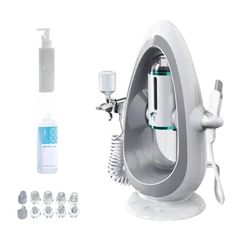 3 in 1 2 in 1  multi-function steamer Oxygen Small Gas Bubble spa Beauty equipment