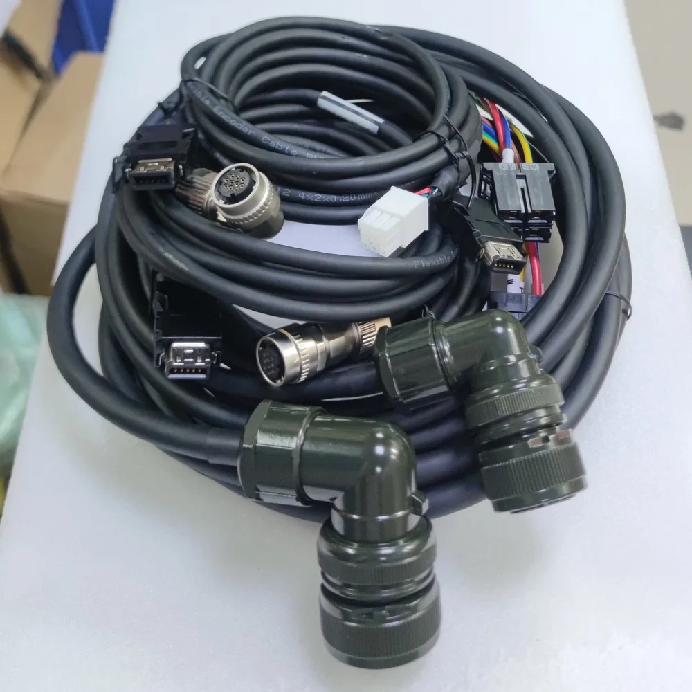 Für Mitsubishi M70 M80 CNC-System XYZ-Achse CNP2E Kommunikationskabel OSA18 HF-154S-A48 Encoder-Stromkabel 22-22S 18-10S Stecker – Detail 1