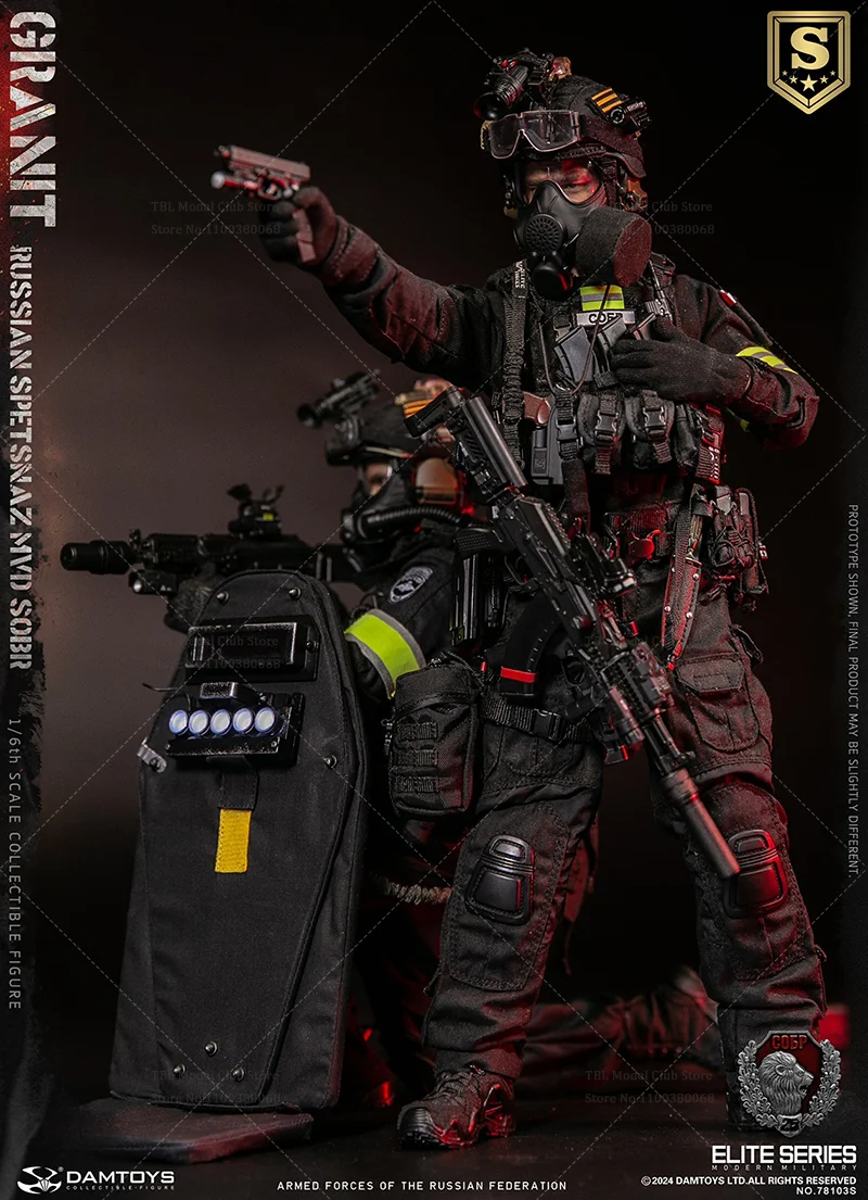 Auf Lager DAMTOYS 78103S 1/6 Skala Militär Streitkräfte Special Response Team 12-zoll Full Set Action Figur Männliche Soldat Spielzeug