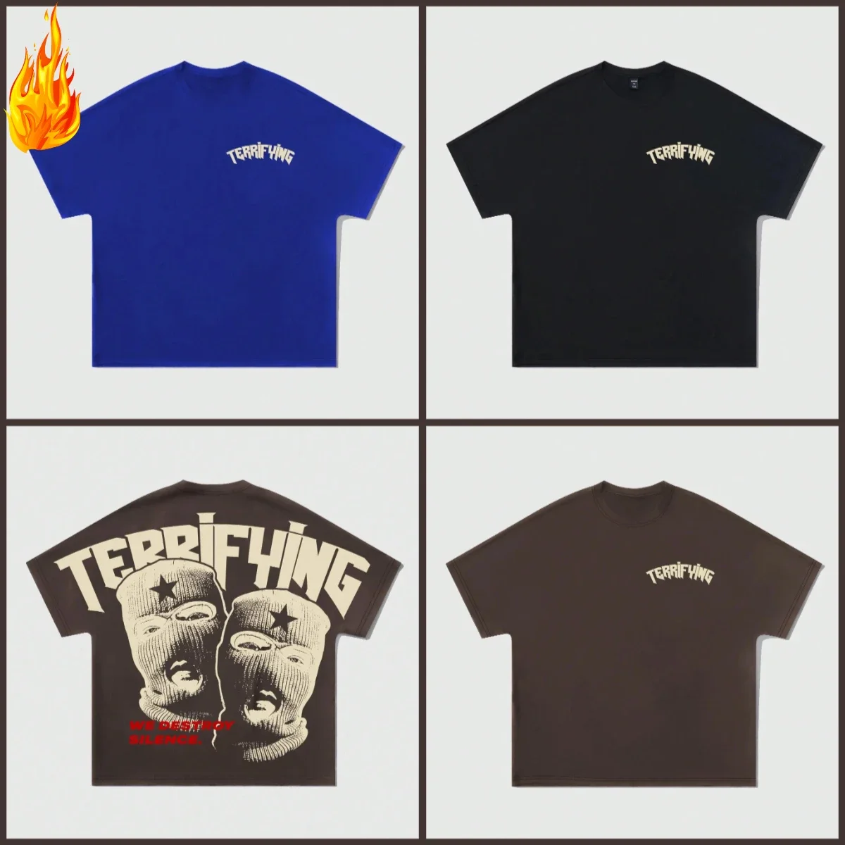 

Men's Retro Street 3D Printed T-Shirts Men's Casual Fashion T-Shirts Men's Summer Fashion Loose Tops Men's Casual Street T-Shirt