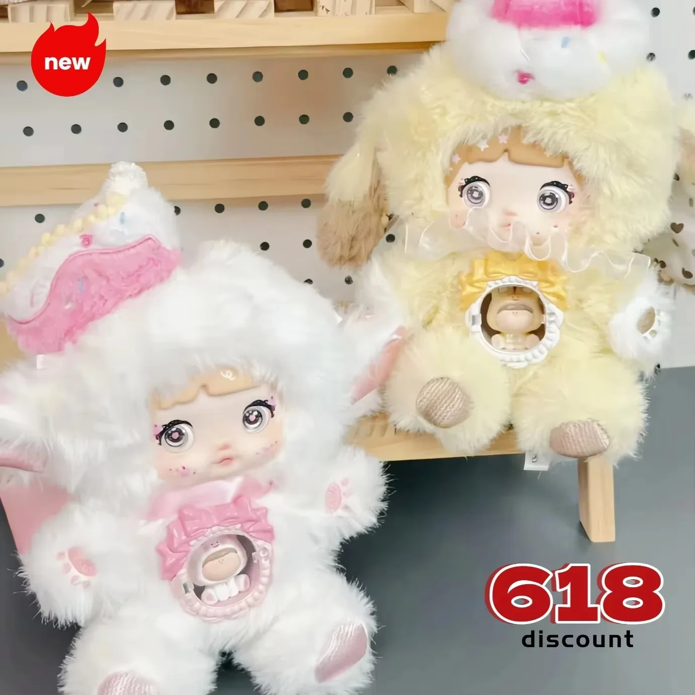 

Новый Nommi V7 22 см One Bite Sweetheart Series Mystery Box милые куклы Kawaii игрушки подарок на день рождения Caixa Caja кукла кулон