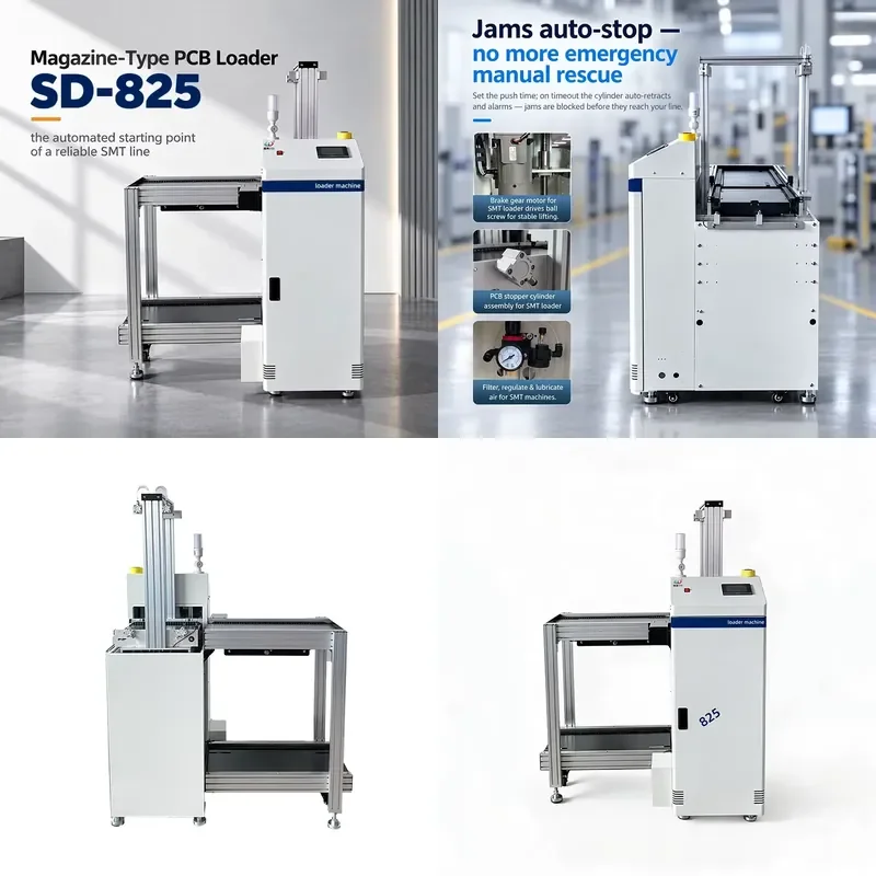 Factory Direct Automatic SMT PCB Loader for Electronic Assembly Line