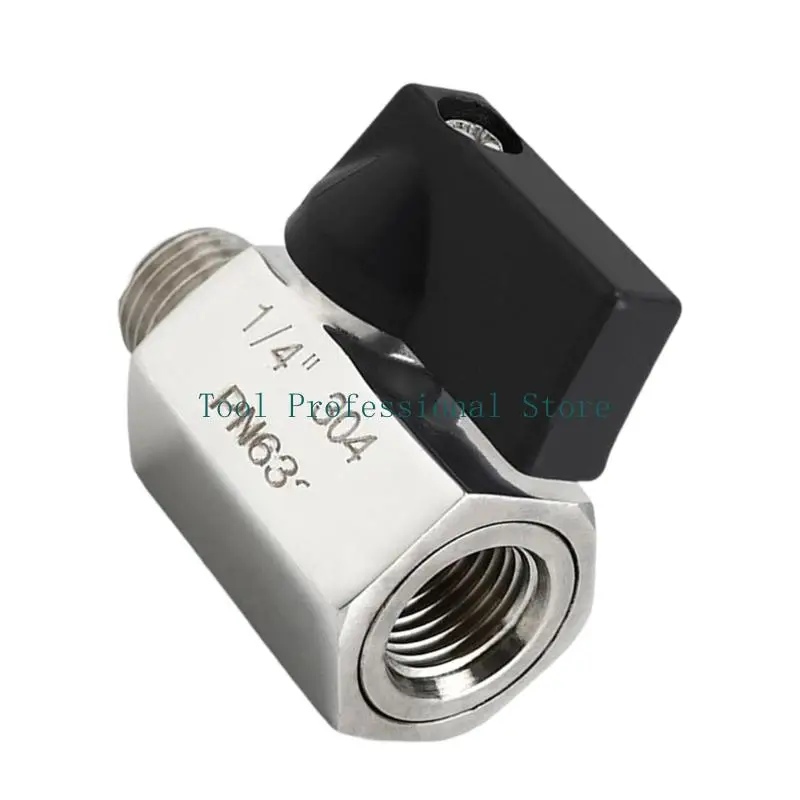 

57QF Коррозионностойкая польза нержавеющей стали шаровых кранов компакта 1/4Inch универсальная