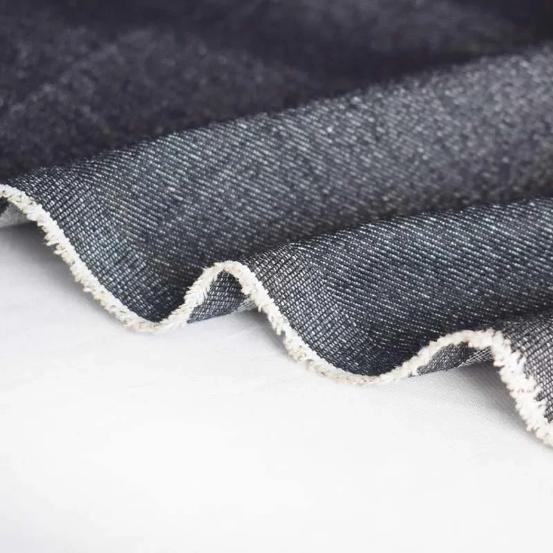 مصنعي نسيج الدنيم بالجملة مخصص القطن والبوليستر حك الدنيم القماش الخياطة فستان جان قبعة Selvedge قماش الدنيم