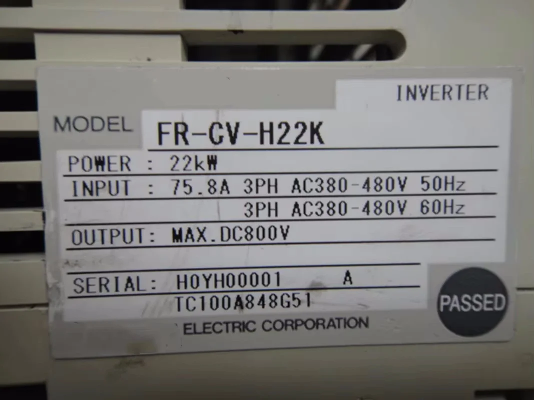 Inverter FR-CV-H22K 380-480V 22kW 3PH