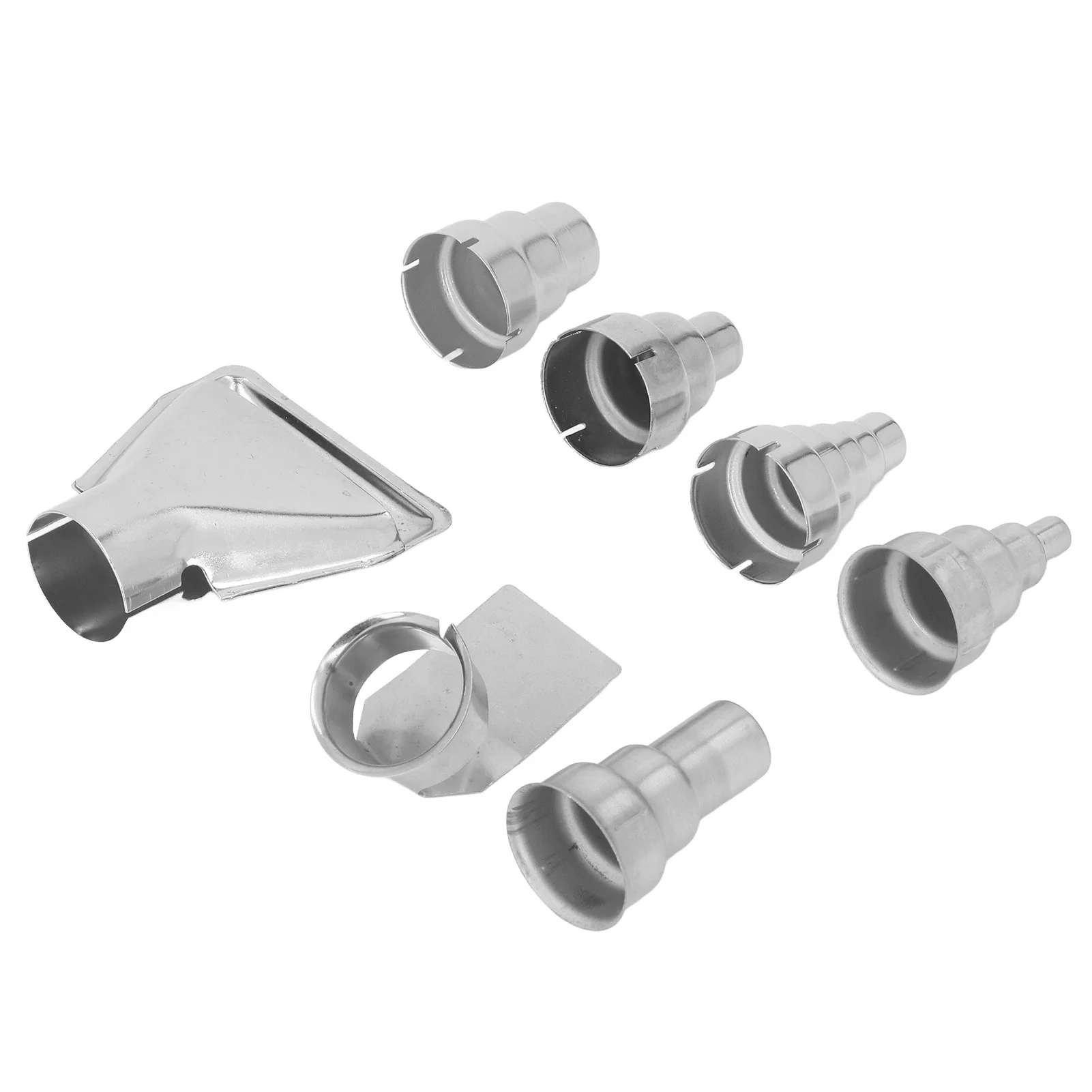 

Насадки для термофена из нержавеющей стали, набор насадок для термопистолета 35 мм, насадка для термофена из нержавеющей стали для сварки труб, усадка из ПВХ