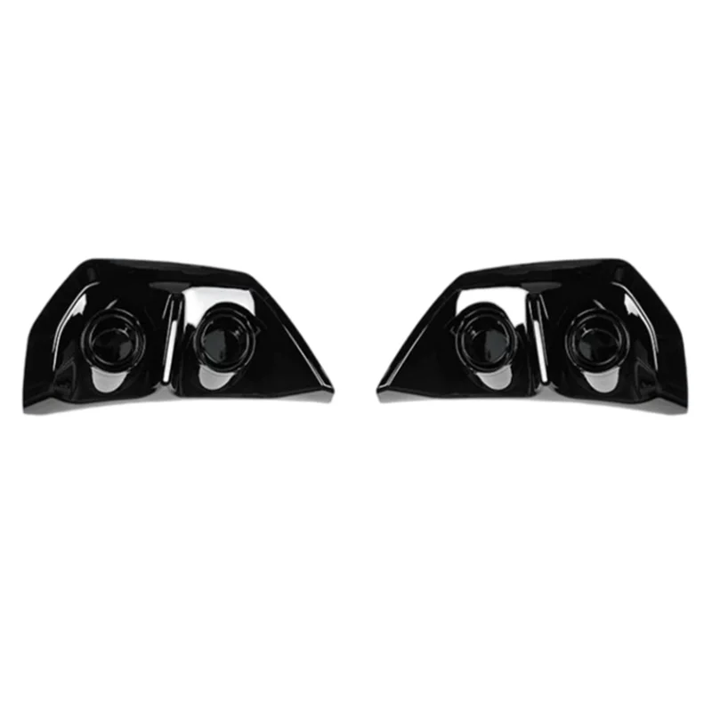 For BMW X3 Series G45 2025-2026 Car Tail Throat Liner Pipe Exhaust System Cover Carbon fiber ABS Plastic tailpipe cover