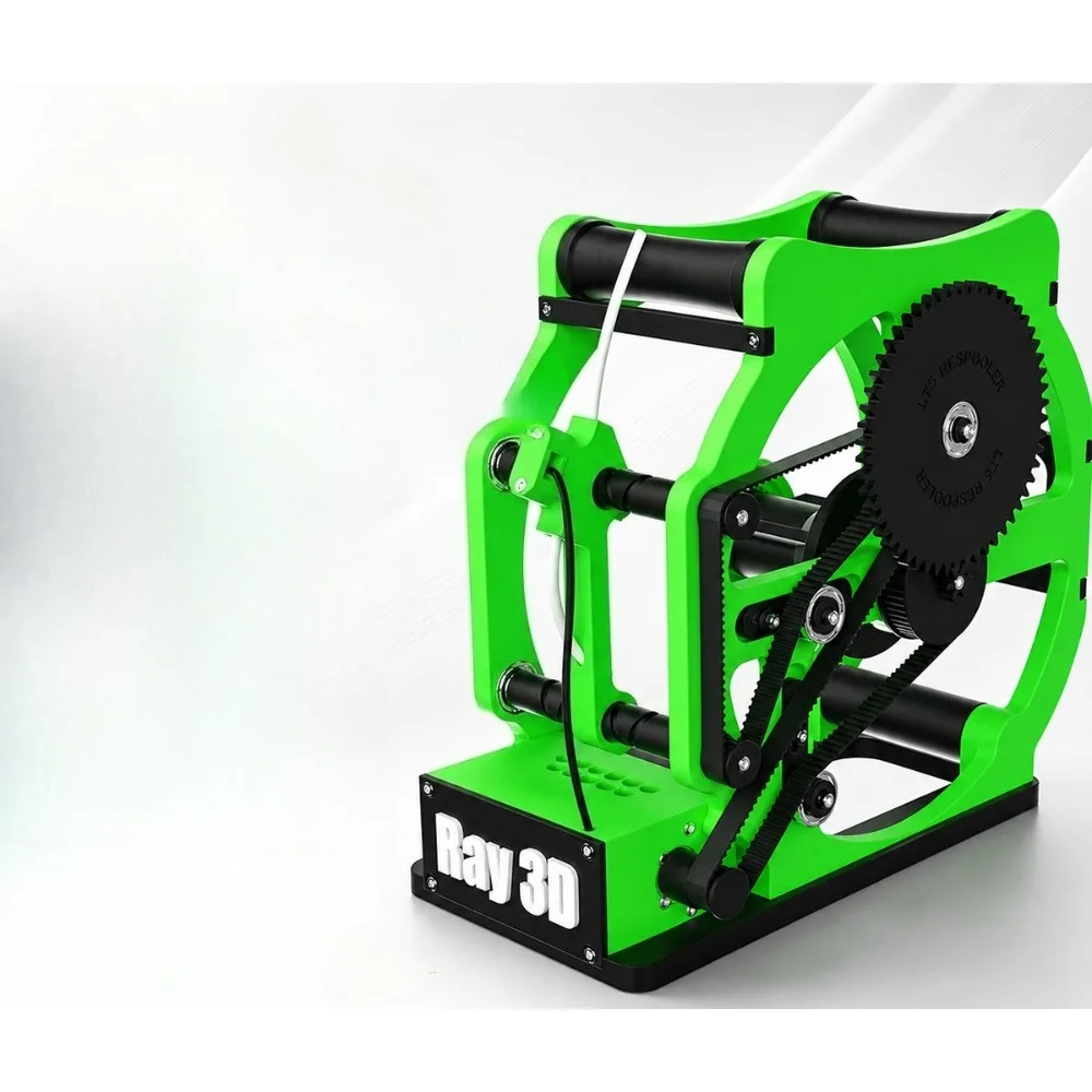 Motorized Filament Winder & Rewinder, Automatic Spool Rewinding Tool Accessory Compatible with PLA PETG ABS 3D Printing Filament
