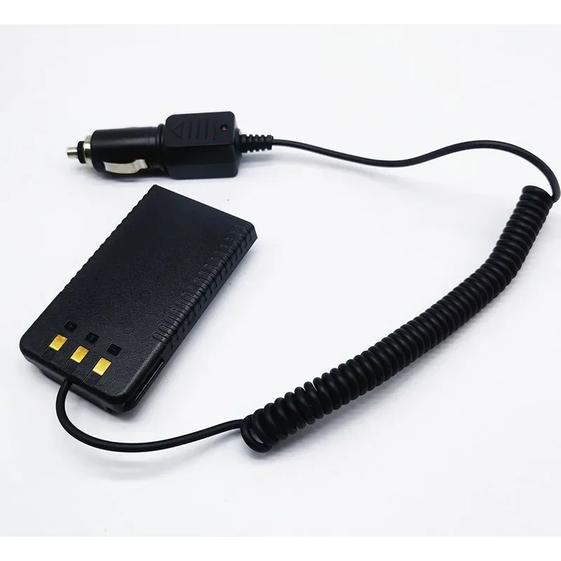 Imagem -05 - Adaptador do Carregador do Carro do Eliminador da Bateria Rádio em Dois Sentidos Walkie Talkie Yaesu Ft-25r Ft65r Ft25r Ft65r Ft-25 Ft-65 Sbr25li