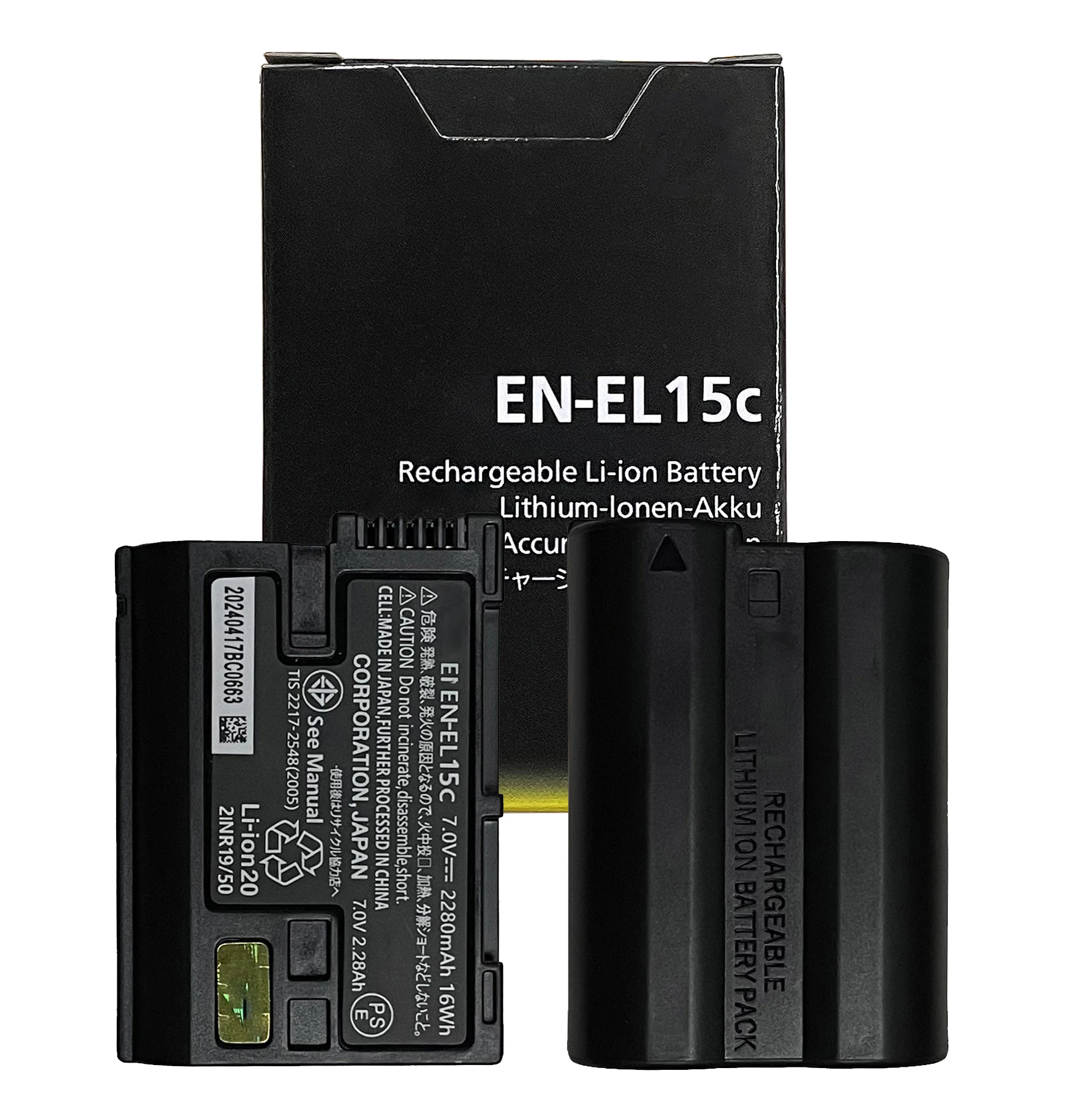 EN-EL15C EN EL15C Battery For Nikon ZF Z5 Z6 Z6 II Z7 Z7II D600 D610 D600E D800 D800E D810 Camera