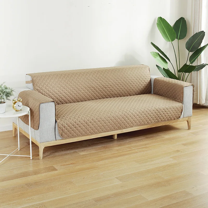 Neue Vier Saison Universal Sofa Abdeckung Komfortable Micro Elastische Stoff Ultraschall Haustier Sofa Pad Haushalt Integrierte Sofa Abdeckung