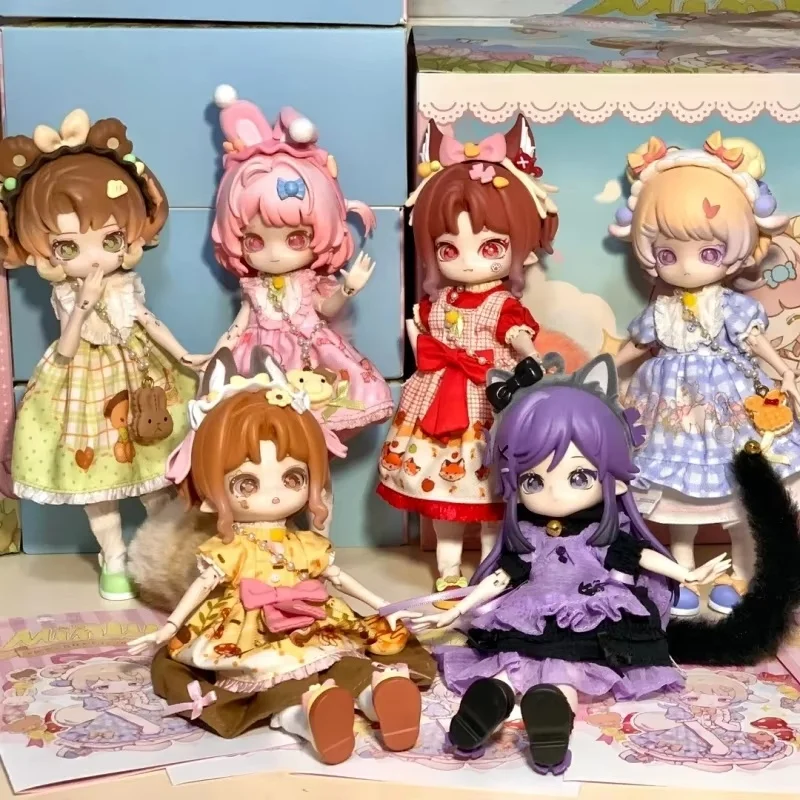 

Come4free Minty Fantasy Forest слепая коробка Bjd 12 очков Bjd подвижная фигурка 1/12 экшн-фигурка кукла украшение модель подарок