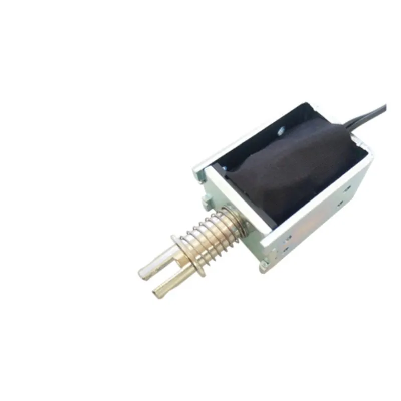1pc HIO-0837S-41 push-pull long stroke 10mm impact type DC12v-24V auto reset DC iron suction iron