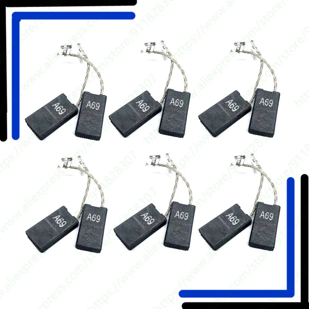 

12PCS Carbon Brush Replace for BOSCH 11240 11247 11388 11387 RH540M RH540S GBH538X 3611B69020 Rotary Hammer