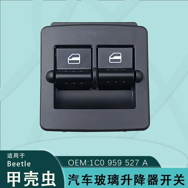 For VW Beetle 2 Door Window Switch Glass Lifter Button 1C0959527A