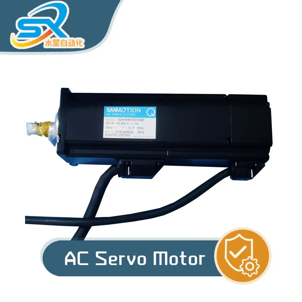 100% TEST OK AC Servo Motor Q2AA04010DCS0E 100w Good condition Works Well Negotiated sale