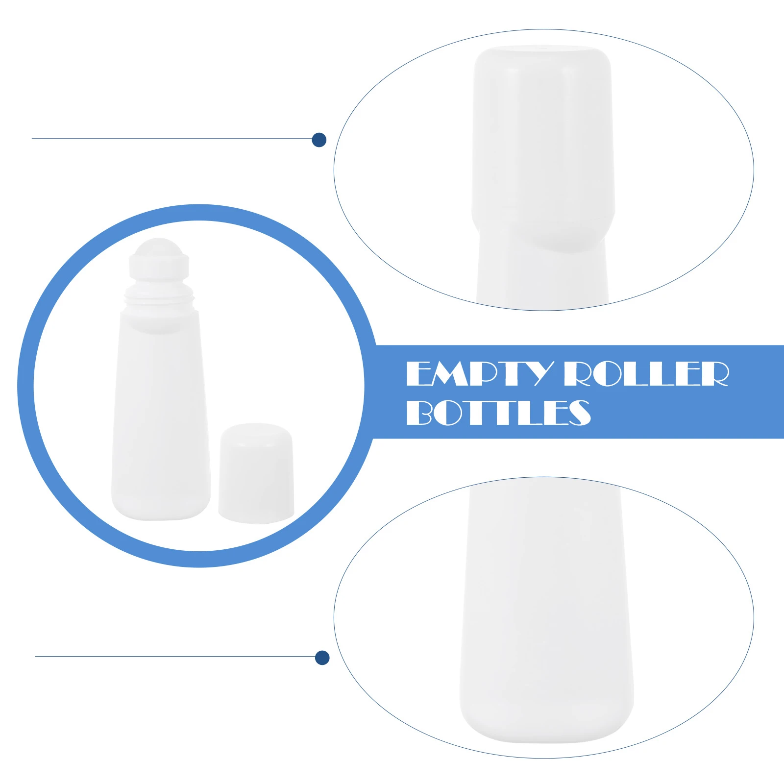 

10 Pcs Packaging Bottle Portable Bottles Container Good Sealing Pe Lightweight