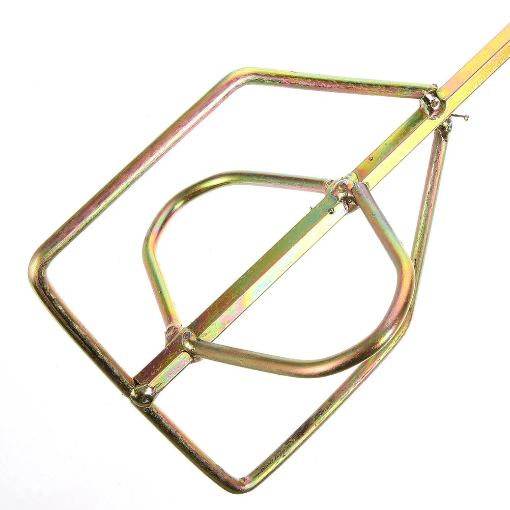 2 قطعة مرفق خلاط الحفر أداة خلط الطلاء المتينة لمهام تجديد الخرسانة الجص الأسمنتي خلاط الأسمنت #3