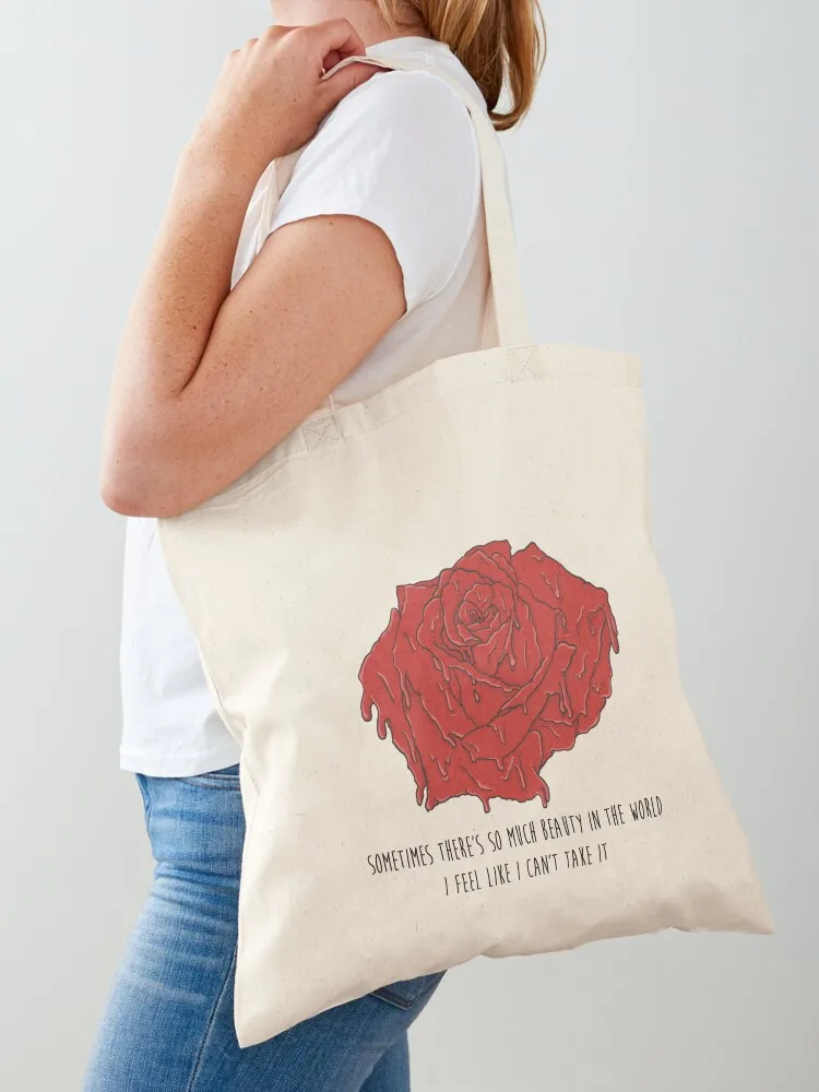 

American Beauty Rose, Movie, Quote Tote Bag Women bags tote bag woman Customizable tote bag