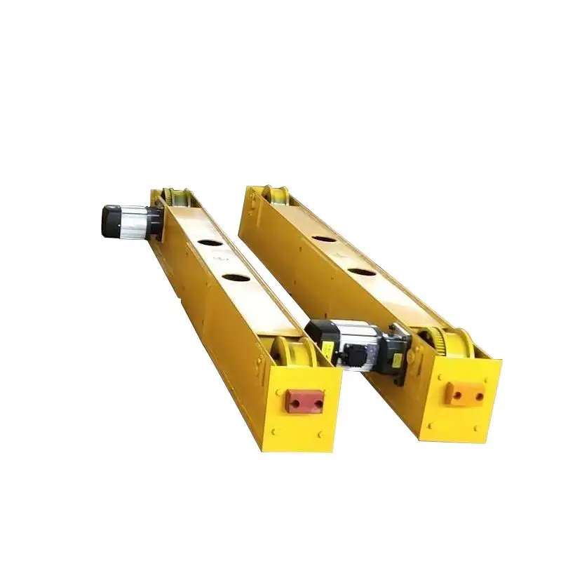 7.5ton 2.4m single girder bridge crane end carriage end truck end beam for Overhead Crane