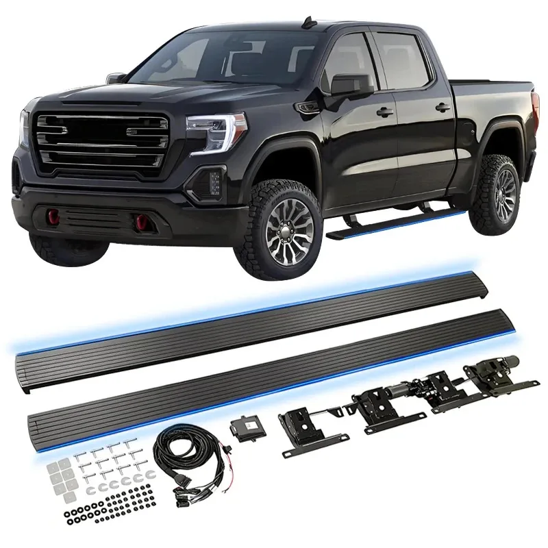 

Automatic Electric Side Steps for 2019-2024 Sierra 1500/2500 Crew C Pickup