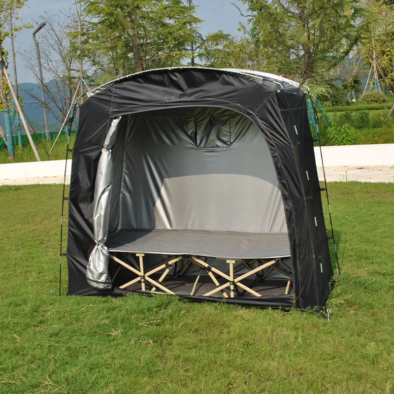 

Outdoor storage tent, spacious outdoor bicycle cover to store 2-3 bicycles or tricycles to keep bicycles dry and tidy off the gr