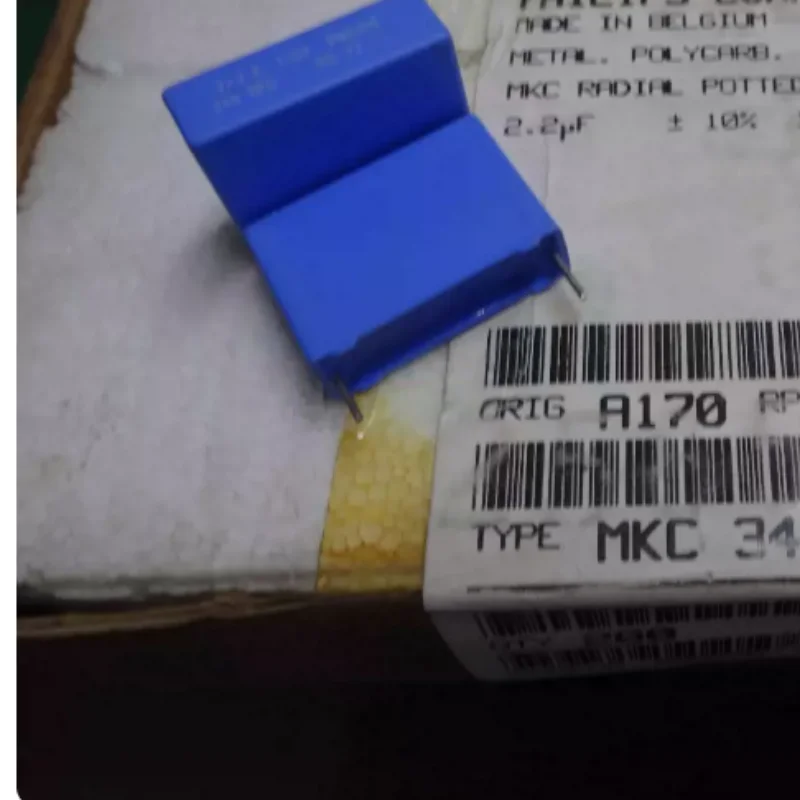 10pcs-100pcs MKC344 2.2uf/100v 2u2 225 brand new film capacitor 22MM