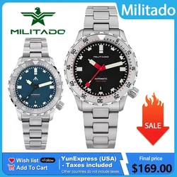 San Martin 39mm Leyenda Diver Watch NH35 movimiento mecánico automático AR zafiro luminoso impermeable 200m relojes SN0141W