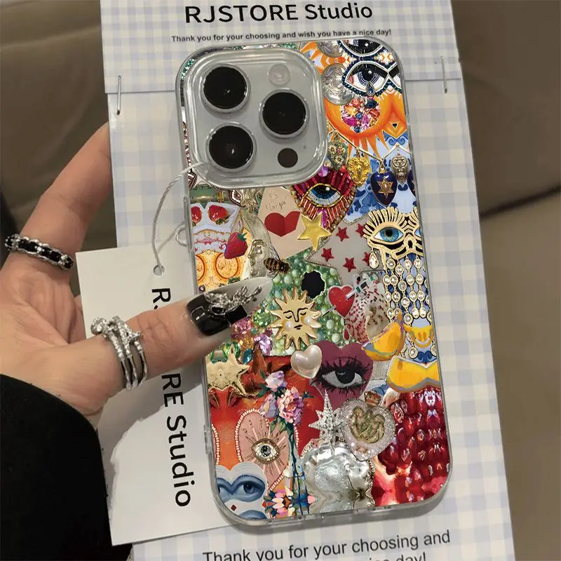 Abstract Succubus Phone Case for Oppo A3x A3 A60 A79 A78 A98 A58 A38 A18 A57 A76 A17 A71 A94 A16 A15 A93 A31 4G 5G Cover