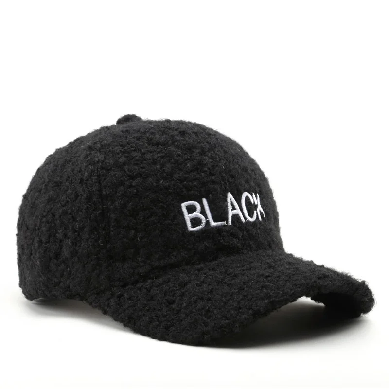 Baseball Cap Women Autumn Winter Lambswool Warm Hats For Man Snapback Hat Female Hip Hop Cap Gorras Bone Casquette Gorro Hats