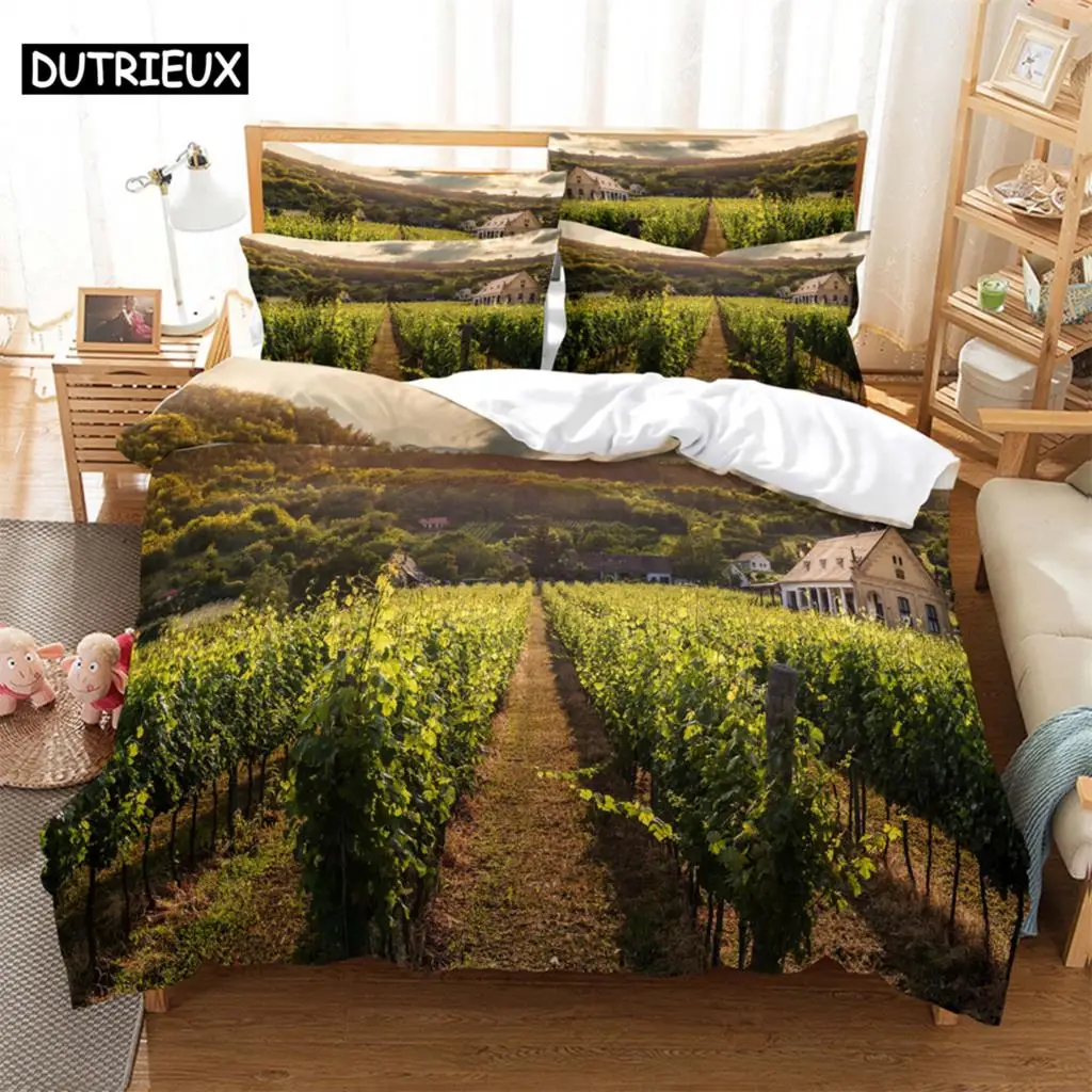 Trees Fashion Bedding Set 2/3pcs 3D Digital  Printing Duvet Cover Sets 1 Quilt Cover + 1/2 Pillowcases US/EU/AU Size