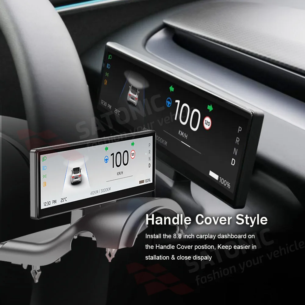 EANOP 8.8 Dashboard Screen Smart HUD For Tesla Model Y 3 Highland assessories Free Air Vent Factory Direct EN88