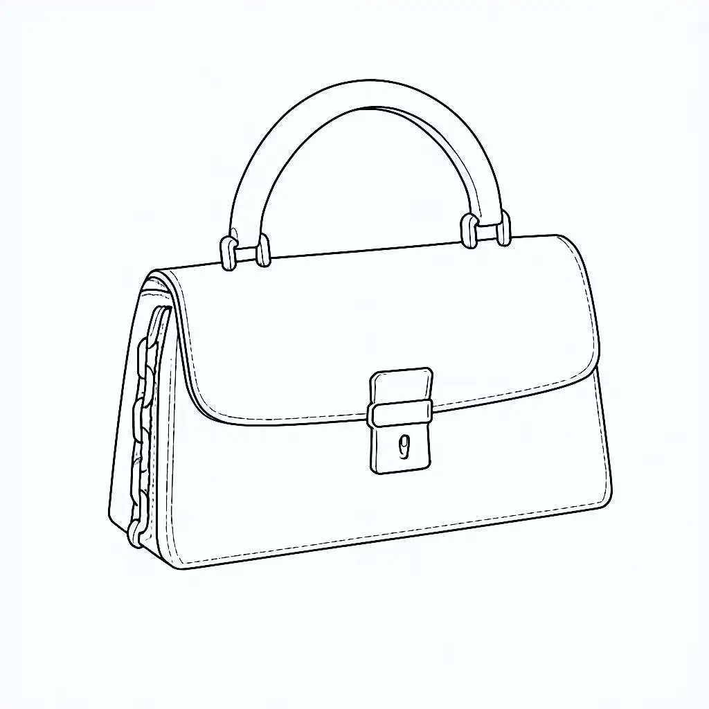 

Classic Quilted Detail Square Bag, Solid Color Flap Shoulder Bag, All-Match Chain Bag