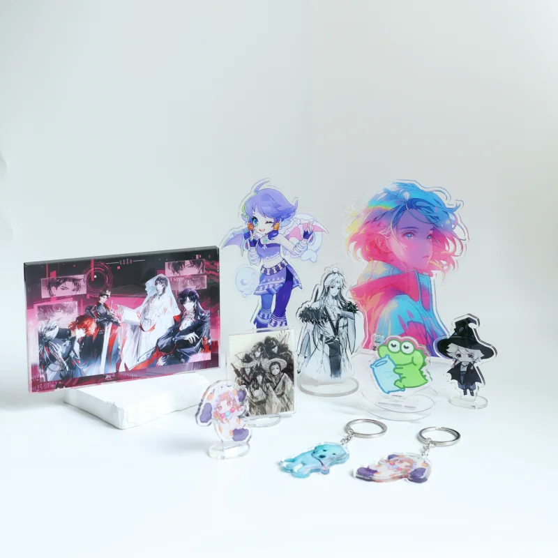 2D FLAT 6cm/2.36inch 1 Piece Custom Pet Photo Keychain - Car Keychain, Unique Animal/Character Themed Pendant Gift