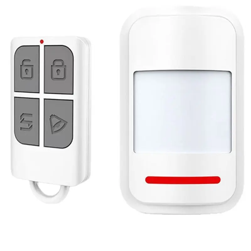 

【CRAFTSMANSHIP 】PIR Human Body Sensor Pir Alarm Wireless Remote Control Infrared Sensor For Smart Home Use 120Db 433Mhz Remote C