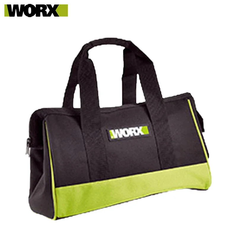 Worx Tool Handbag Double Layer Oxford Cloth with Wire Ring Waterproof Anti-Fall for Portable Storage Bags and Tools Packaging