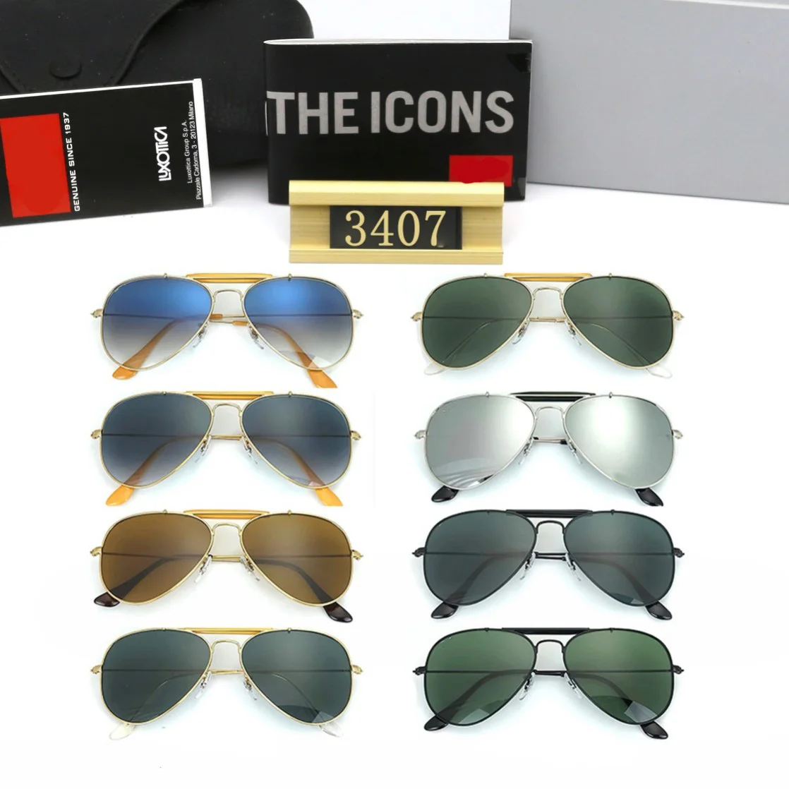 2024 new AAA grade quality RB1:1 original design simple atmosphere sunglasses