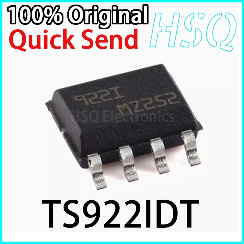 

1PCS Original TS922IDT 922I SOP8 Rail To Rail Dual Operational Amplifier Chip Brand New in Stock