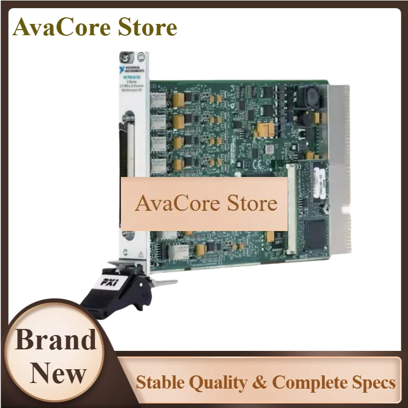 AvaCore NI PXI-6133 Synchronous Sampling Multifunctional Data Acquisition Device 779129-01