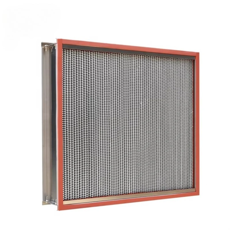 High Efficiency Particulate Air Filters Glass Fiber High Temperature Resistance HEPA air Filter