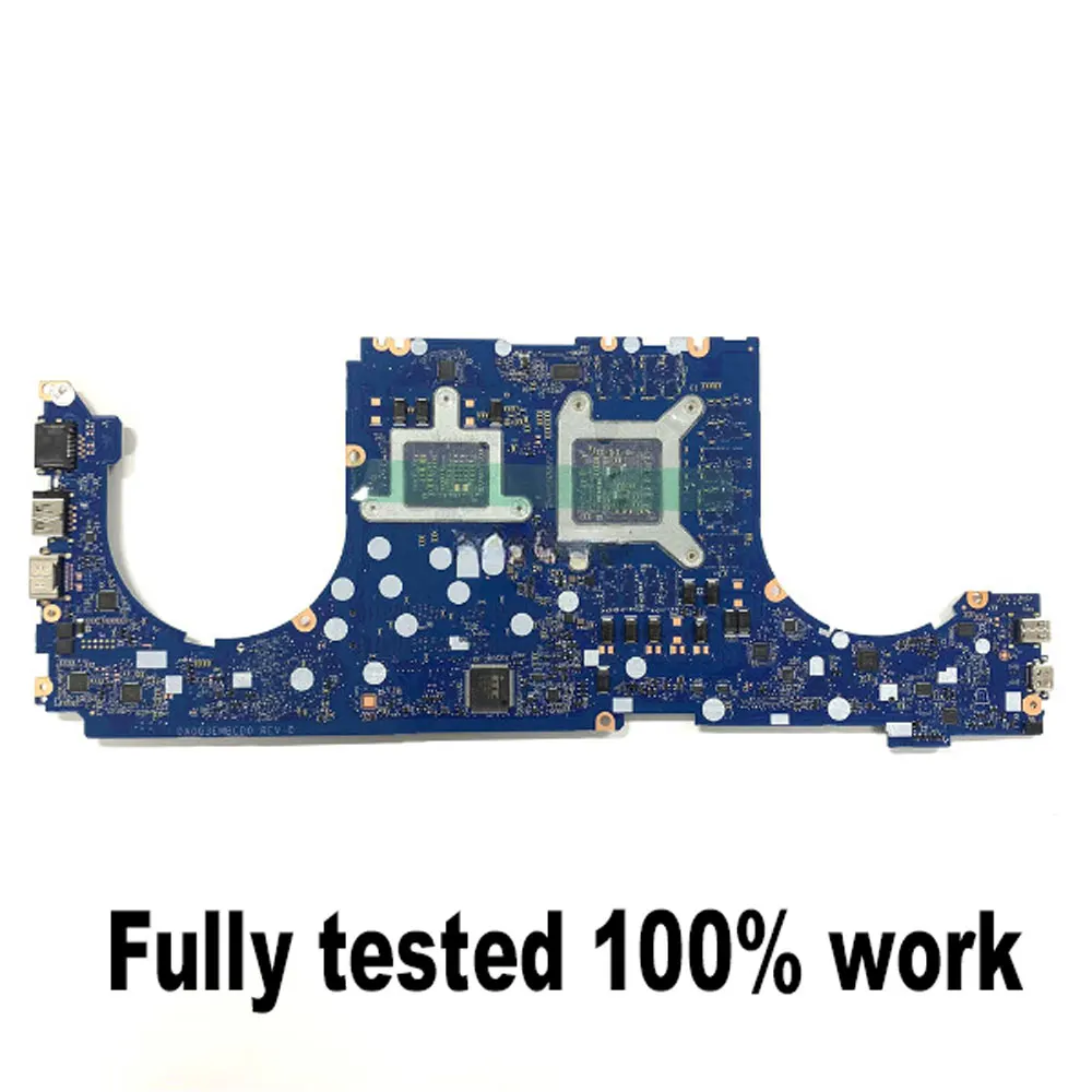 DA0G3EMBCD0 G3EA Mainboard with I7-10750H CPU RTX2060/2070 6G/8G GPU for HP OMEN 15-EK laptop motherboard DDR4