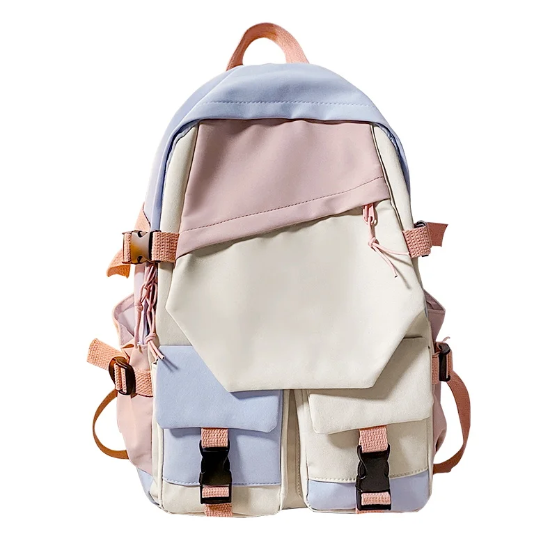 Daily Fashion Mochilas Korean School Backpack for College Students Bagpack Kpop Bookbag Teenager Casual Schoolbags Sac A Dos