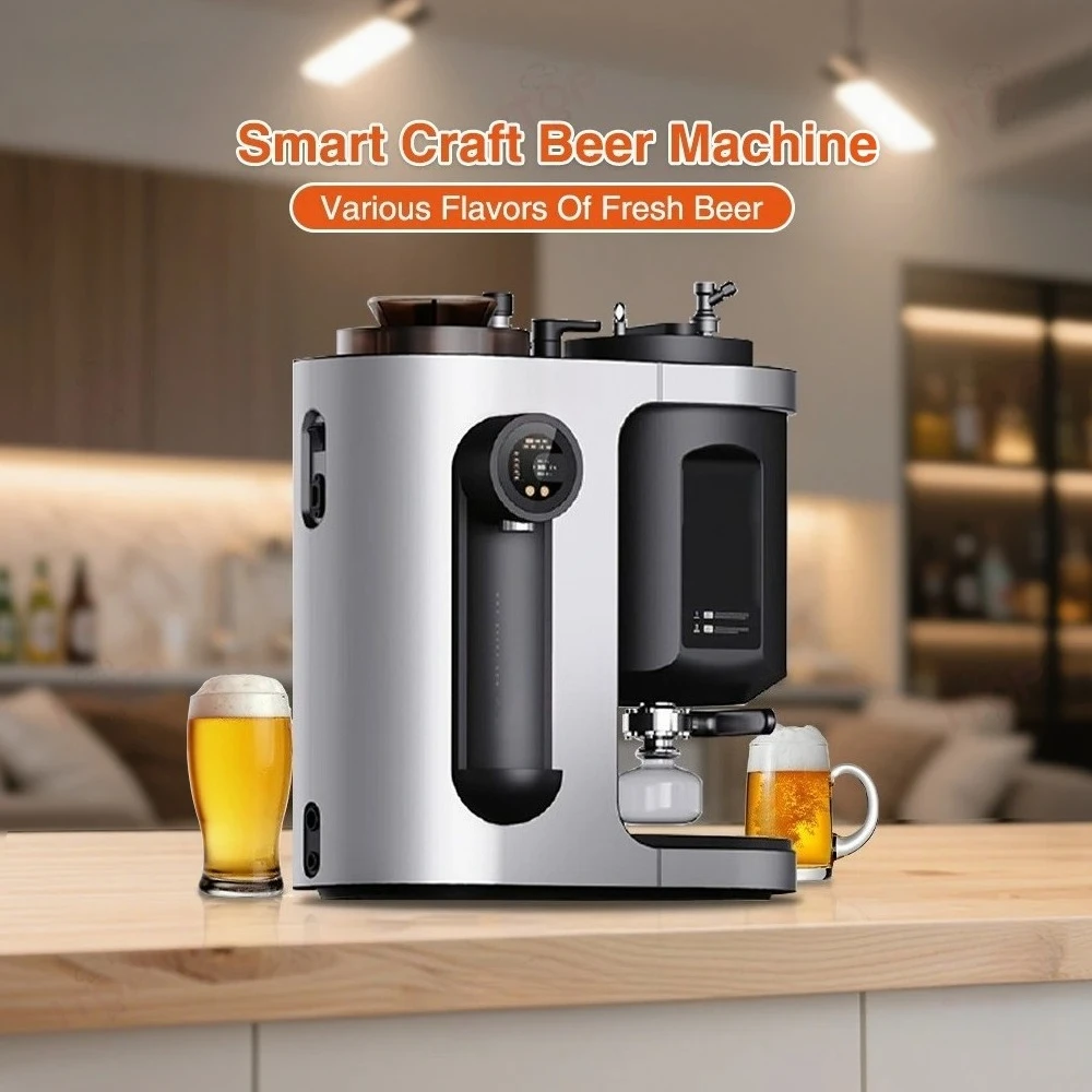 Small Craft Beer Brewing Machine All-in-one Beer Making Equipment