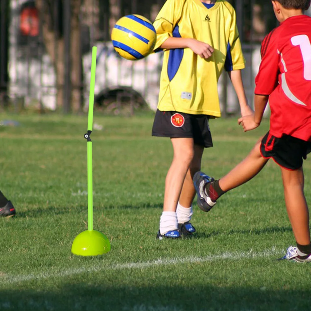

3pcs Football Training Equipment Durable Soccer Agility Poles Basketball Rods Skating Cones Foldable Sports Gear