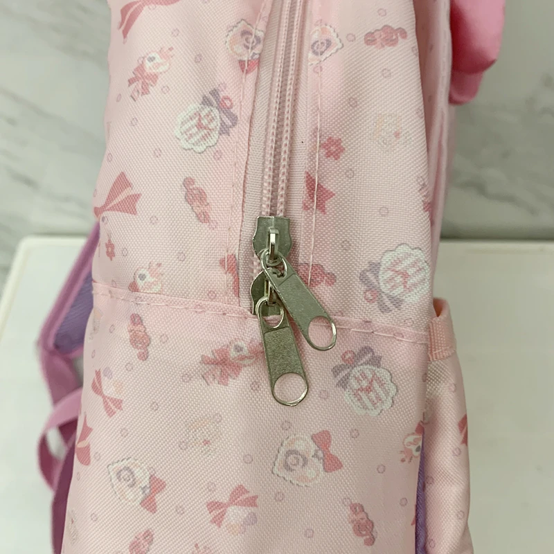 Sac à dos mignon Bonbonribbon pour enfants, sacs d'école roses pour filles, sac à dos Kawaii Anime Bunny