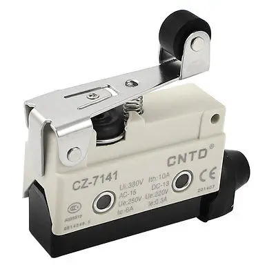 Ui 380V Ith 10A SPDT 1NO 1NC Limit Switch CZ-7141 for CNC Router Mill Lathe